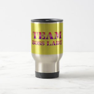 Team Boss Lady Reisebecher