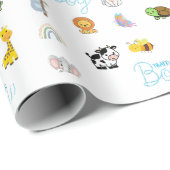 Team Boy! Babyduschpapier Geschenkpapier (Rolleneckpunkt)