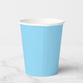 Team Boy Gender Reveal Paper Cups Pappbecher (Rechts)