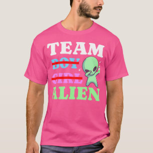 Team Boy Girl Alien Ufos Gender Neutral Gender Rev T-Shirt