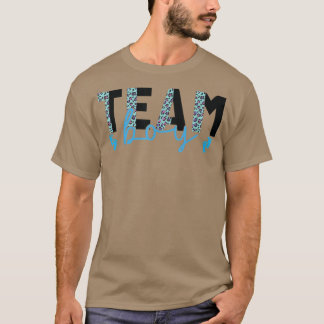 Team Boy Leopard drucken Niedliches Rosa oder blau T-Shirt