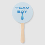 Team Boy mit Necktie Fächer (Rückseite)