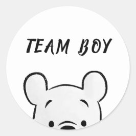 TEAM BOY RUNDER AUFKLEBER