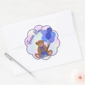 Team Boy Teddy Bear Sticker (Umschlag)