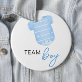 Team Boy tragen, was Baby wird ratess Blue White Button (Beispiel)