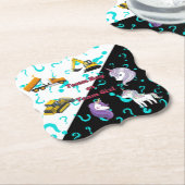 Team Boy vs Team Girl Heavy Equipment vs Unicorns Untersetzer (angewinkelt)