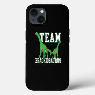 Team Brachiosaurus Dinosaur Zukunft Paläontologe iPhone 13 Hülle