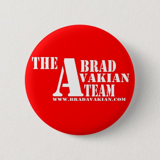 Team Brad Avakian Button (Vorderseite)