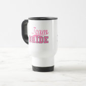 Team-Braut 1 Reisebecher (Vorderseite Links)