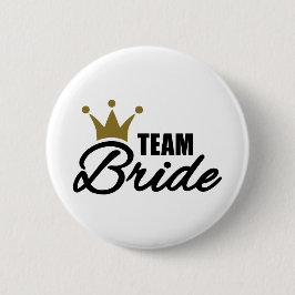 Team-Braut Button