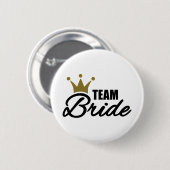 Team-Braut Button (Vorne & Hinten)