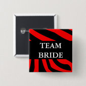 Team-Braut Button (Vorne & Hinten)