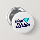 Team Braut Button (Vorne & Hinten)