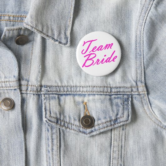 Team-Braut Button (Beispiel)