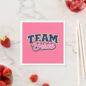 Team Braut Feste Hochzeitsgesellschaft Serviette (Beispiel)