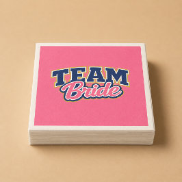 Team Braut Feste Hochzeitsgesellschaft Serviette