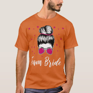 Team Braut Heiratet Coole Braut Hennen Nacht T-Shirt