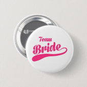 Team-Braut-Hochzeit Button (Vorne & Hinten)