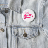 Team-Braut-Hochzeit Button (Beispiel)