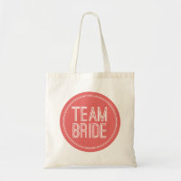 Team-Braut - Hochzeits-Taschen-Tasche
