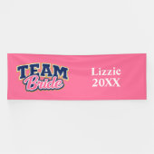 Team Braut Hochzeitsgesellschaft Banner (Horizontal)