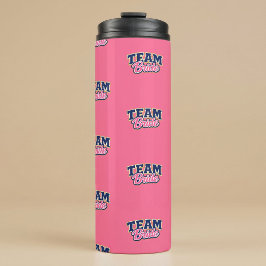 Team Braut Hochzeitsgesellschaft Thermosbecher
