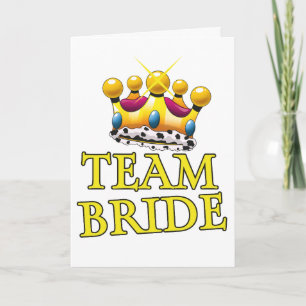Team Braut Hochzeitskrone