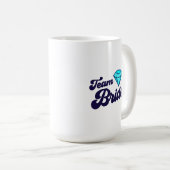 Team Braut Kaffeetasse (VorderseiteRechts)