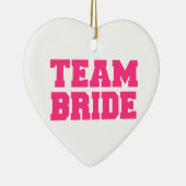 Team-Braut Keramikornament (Rechts)