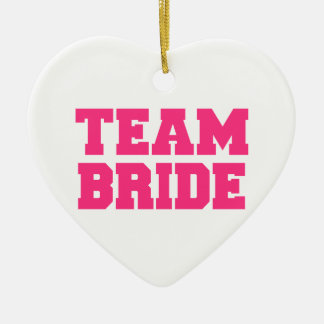 Team-Braut Keramikornament