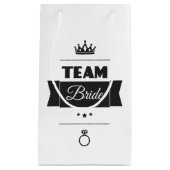 Team Braut Kleine Geschenktüte (Vorderseite)