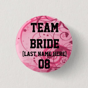 Team-Braut-Knöpfe Button
