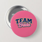 Team Braut Kühne Hochzeitsgesellschaft Button (Vorne & Hinten)
