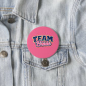 Team Braut Kühne Hochzeitsgesellschaft Button (Beispiel)