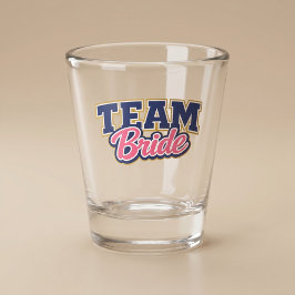 Team Braut Kühne Hochzeitsgesellschaft Schnapsglas
