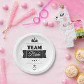 Team-Braut Pappteller (Party)