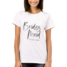 Team Braut Stamm Bridesmaid moderne Bachelorette