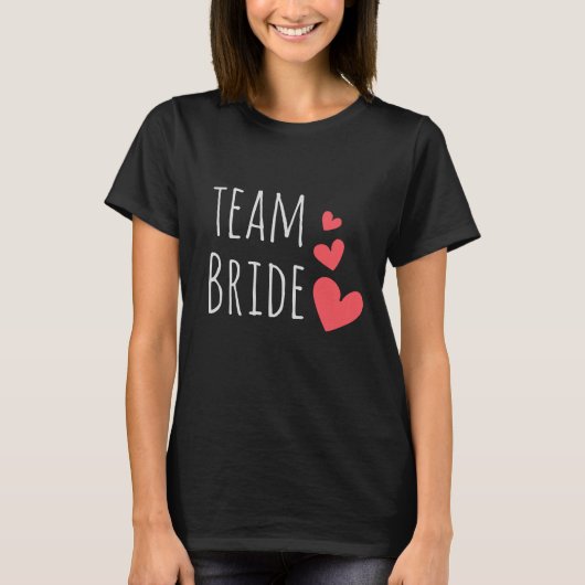 Team Braut T-Shirt (Vorderseite)
