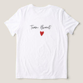 Team Braut / Trauzeugin Tri-Blend Shirt