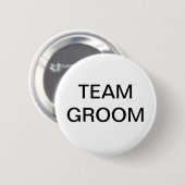 Team-Bräutigam Button (Vorne & Hinten)
