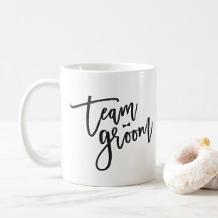 Team Bräutigam Drehbuch Fliege Junggesellenabschie Kaffeetasse