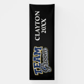 Team Bräutigam Feste Hochzeitsfeier Banner (Vertikal)