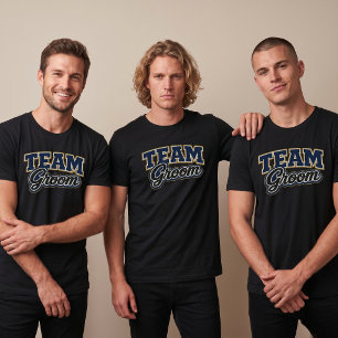 Team Bräutigam Feste Hochzeitsgesellschaft T-Shirt