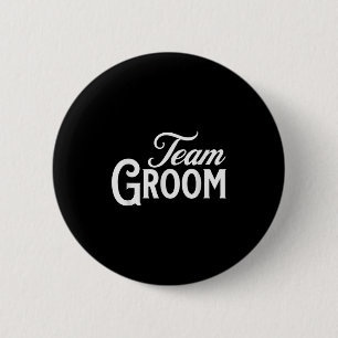 Team Bräutigam Gruppe passend Junggesellenabschied Button