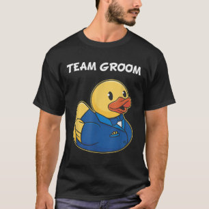 Team Bräutigam Gummiente Party Jungen Junggesellen T-Shirt