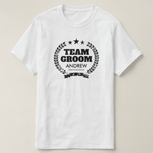Team Bräutigam Junggesellenabschied T-Shirt für Br