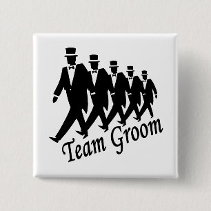 Team-Bräutigam (Männer) Button