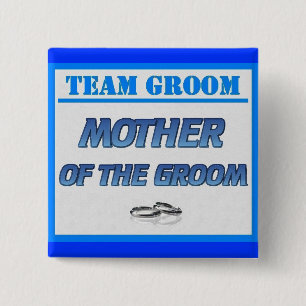 Team-Bräutigam-Mutter Button
