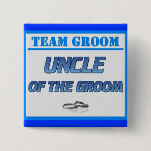 Team-Bräutigam-Onkel Button