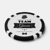 Team Bräutigam Pokerchips (Einzeln)
